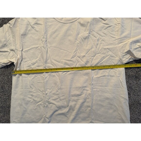 New RUMORED x Frachella Inspirational T-SHIRT XL oversized Cotton Cream Beach - Picture 10 of 13